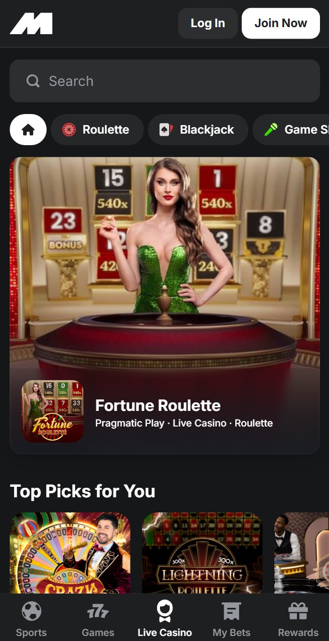 The third image of the app ,Online betting platform with the best betting games with highest cash rewards